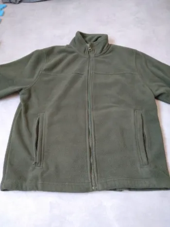 Polaire militaire vert kaki