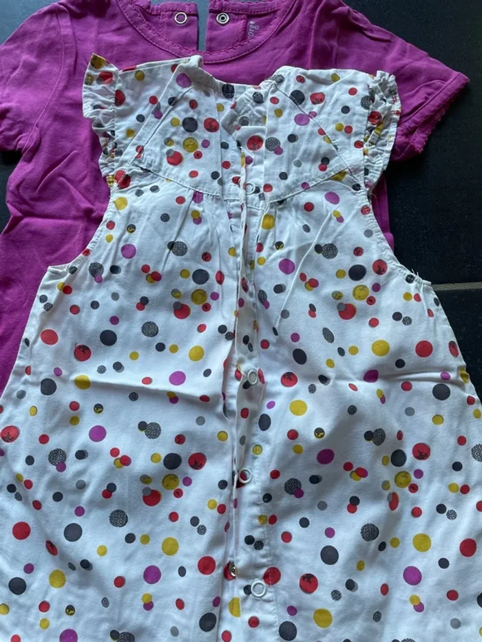 Ensemble robe/tshirt 18 mois - photo numéro 3