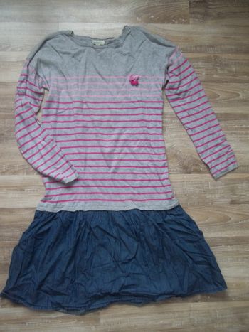 Robe pull bi-matière Vertbaudet 156 cm
