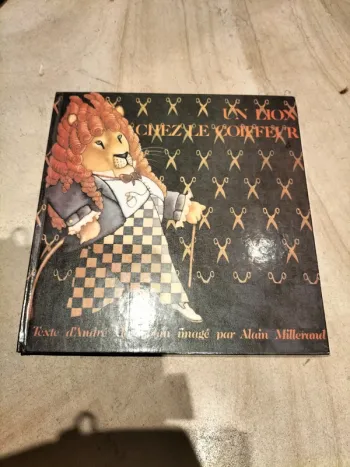 Livre Un lion chez le coiffeur