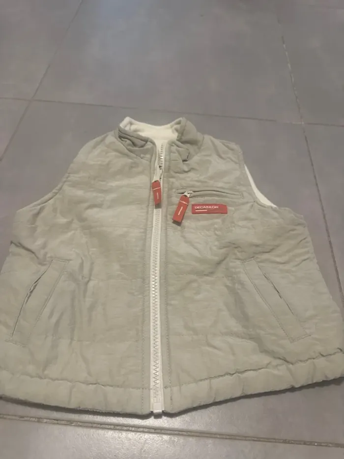 Veste sans manche enfant