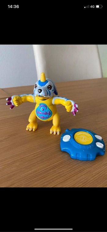 Gabumon figurine Digimon année 2000