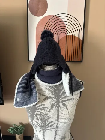Bonnet + écharpe enfant garçon