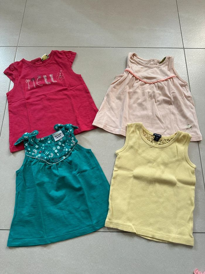 Débardeurs bébé fille 18 mois - photo numéro 3