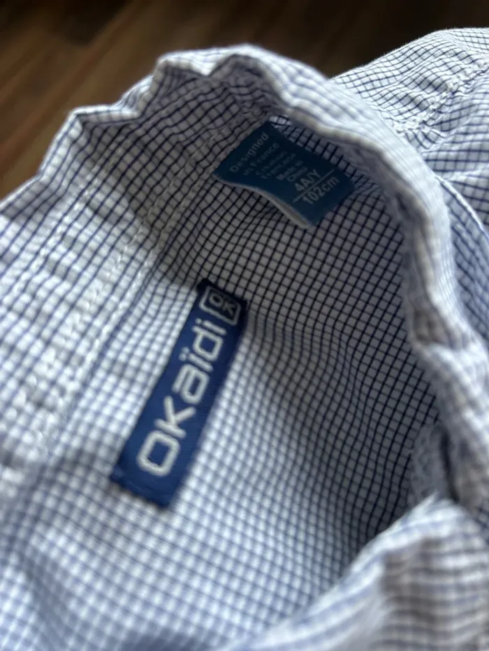 Chemise okaïdi 4 ans - photo numéro 3