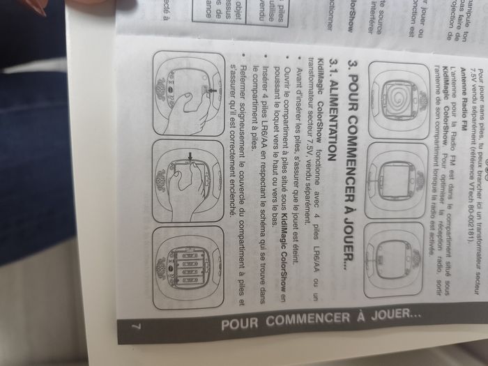 Réveil Kidimagic Color Show - photo numéro 8