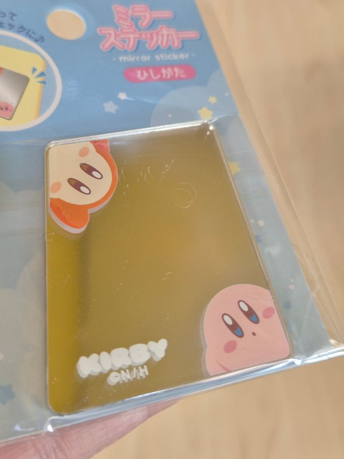 Mini miroir autocollant Kirby - photo numéro 3