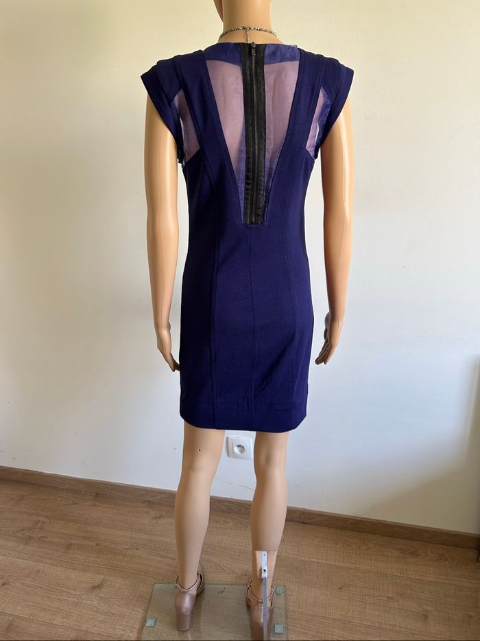 Robe bleue violine à manches courtes Best Mountain taille 36 bon état - photo numéro 6
