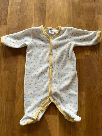 Pyjama petit bateau 1 mois