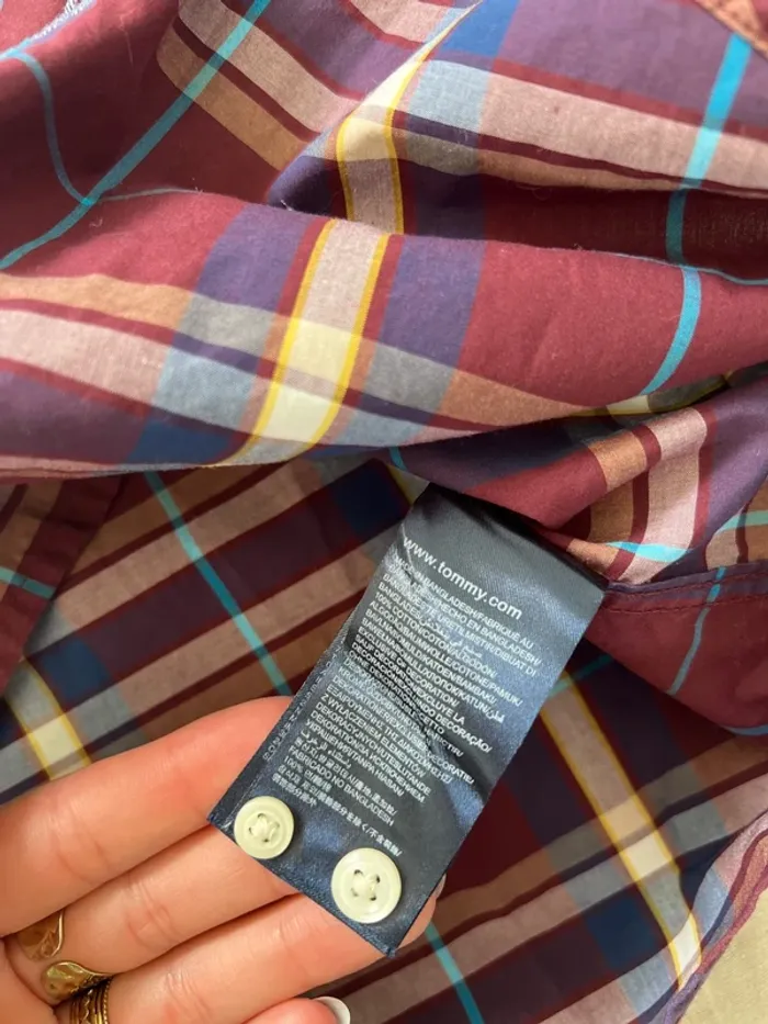 Chemise à carreaux, Tommy Hilfiger - photo numéro 4