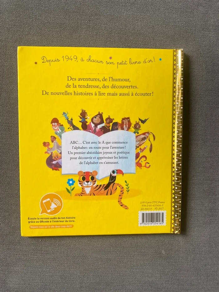 Un petit livre d'or mon premier abécédaire - photo numéro 2