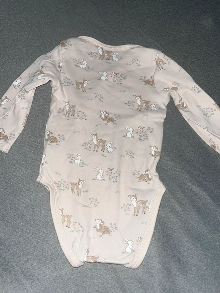 Body biches et lapins C&A 6-9m - photo numéro 3