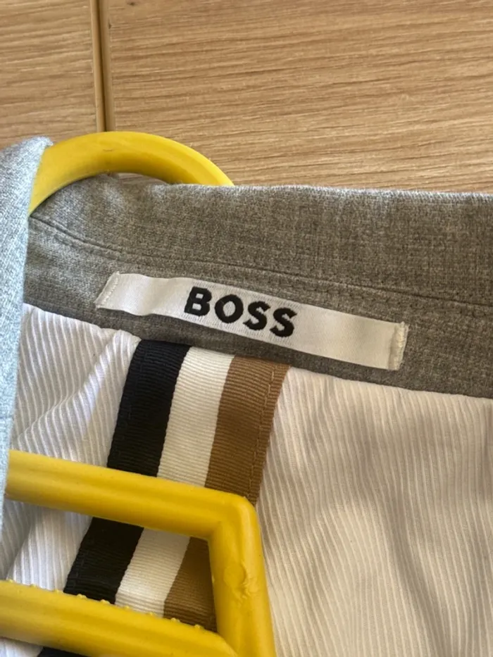Costume boss authentique 8ans gris Chiné - photo numéro 3