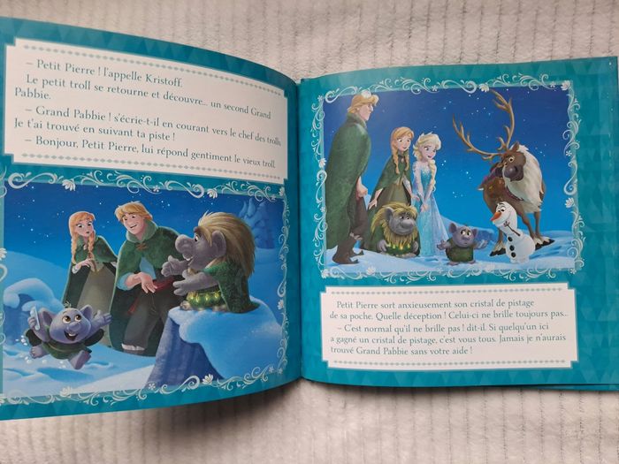 Lot de 2 livres LA REINE DES NEIGES / " Hachette jeunesse " / NEUFS - photo numéro 4