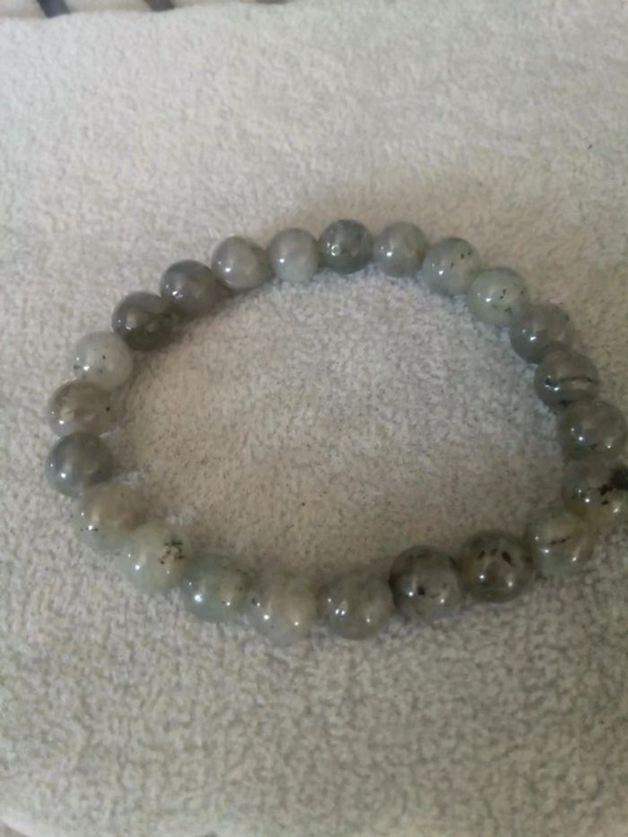 Bracelet en perles de labradorite - photo numéro 3
