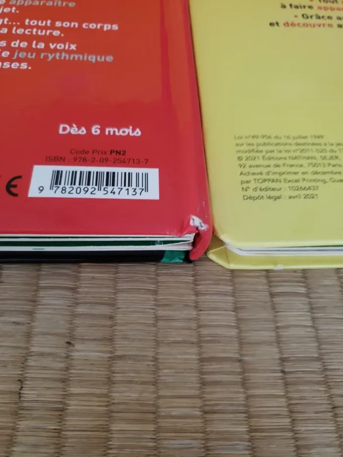 Lot de 5 livres bébés petit Nathan - photo numéro 4