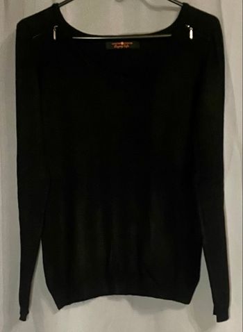 Pull »Cache-Cache »noir et pailleté