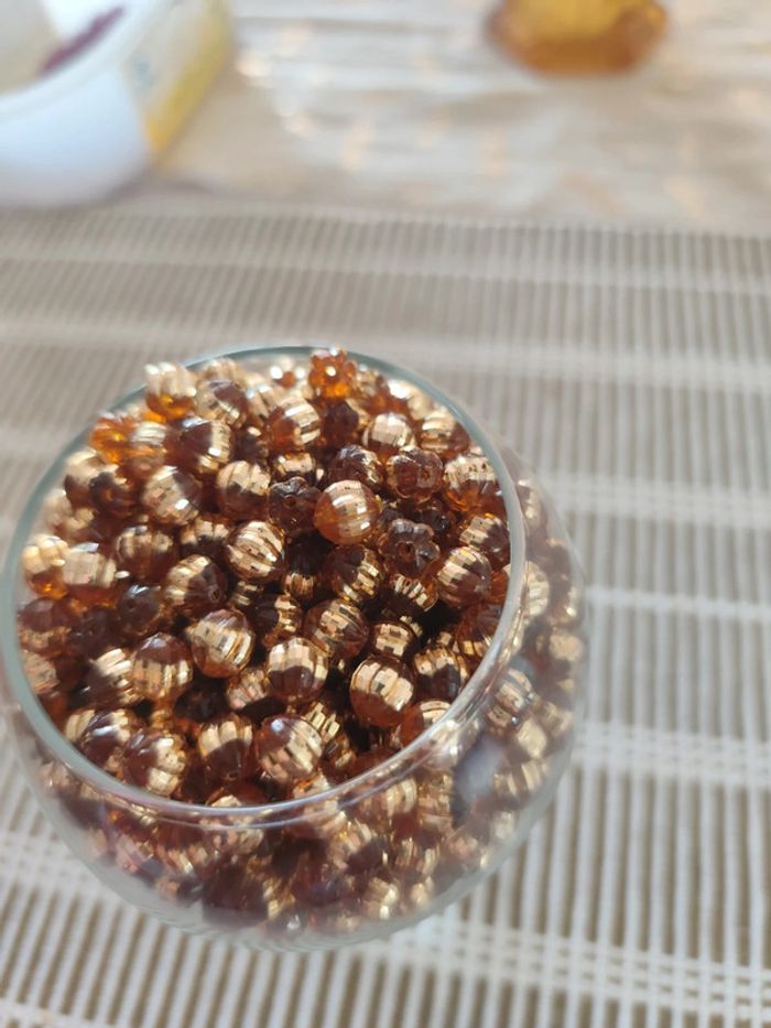 250g de perles doré - photo numéro 2