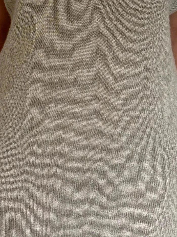 Robe pull sans manches YAYA Women beige - T. 36• - photo numéro 2