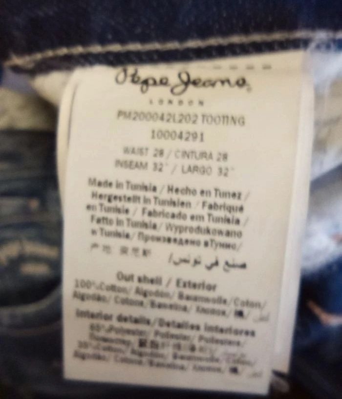 Jeans Pepe jeans London 38 regular fit - photo numéro 3