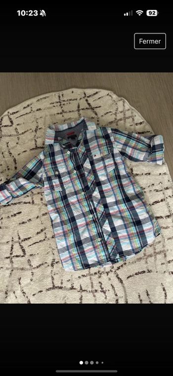 Chemise tommy hilfilger 6 ans excellent état