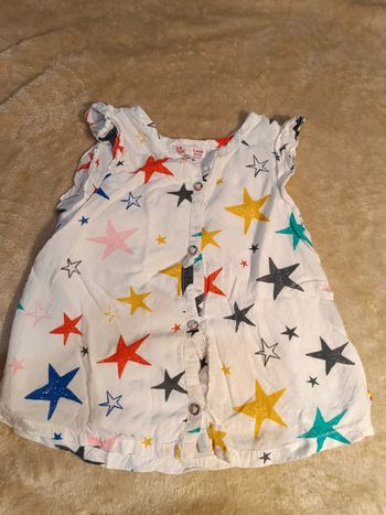 Chemise étoiles 3 ans