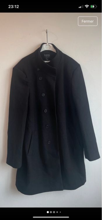 manteau long pour homme, taille L, neuf avec étiquette.