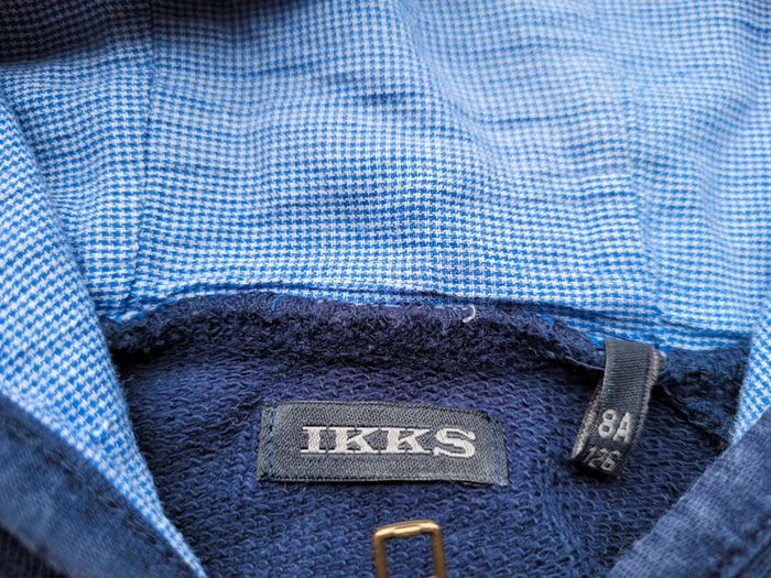 6 ans IKKS veste zippée marine à capuche - photo numéro 6