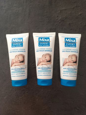 Lot crème visage mixa