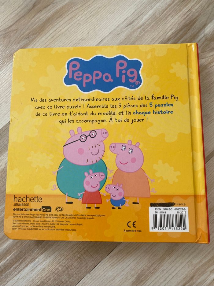 Peppa Pig : Mon petit livre Puzzle - photo numéro 7