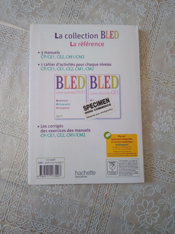 Livre Bled CP-CE1 - photo numéro 3
