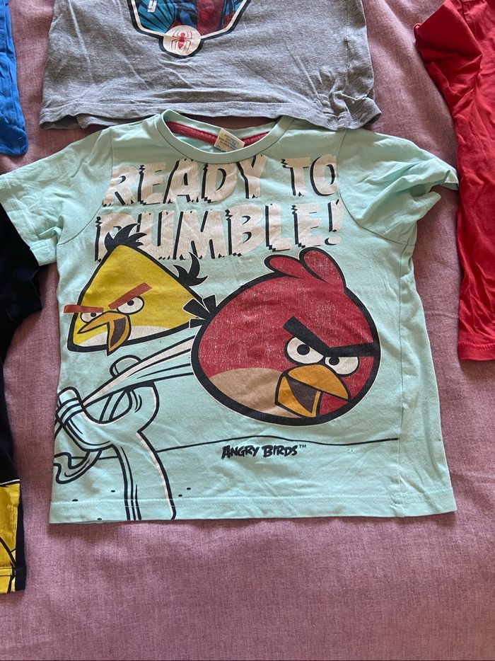 Lot t-shirt garcon 5 ans - photo numéro 3
