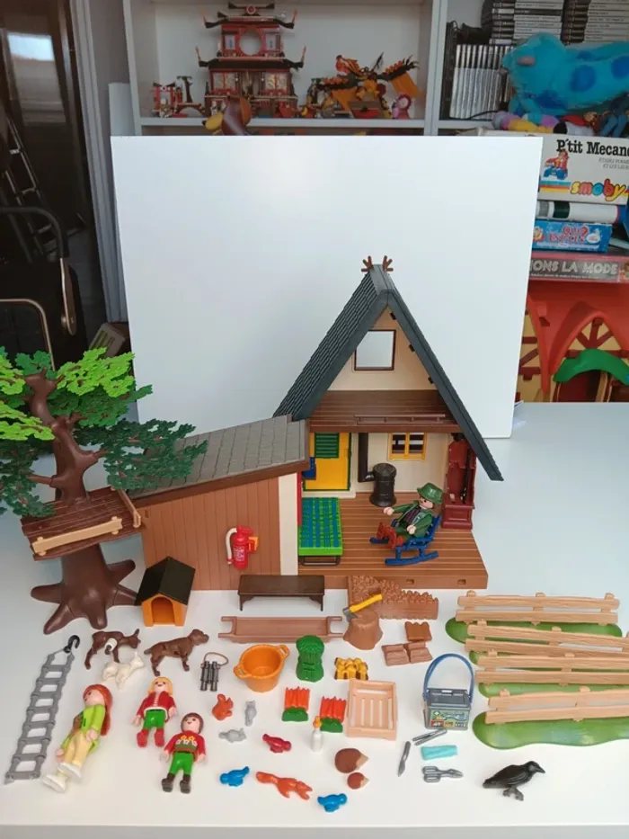 Lot figurines playmobil chalet de montagne - photo numéro 10
