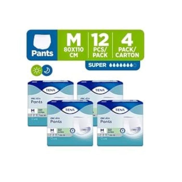 4 paquets tena super M