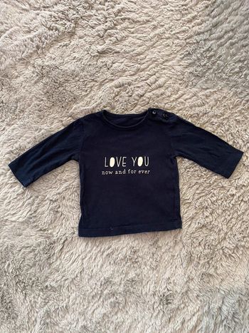 Tee-shirts taille 1/3 mois