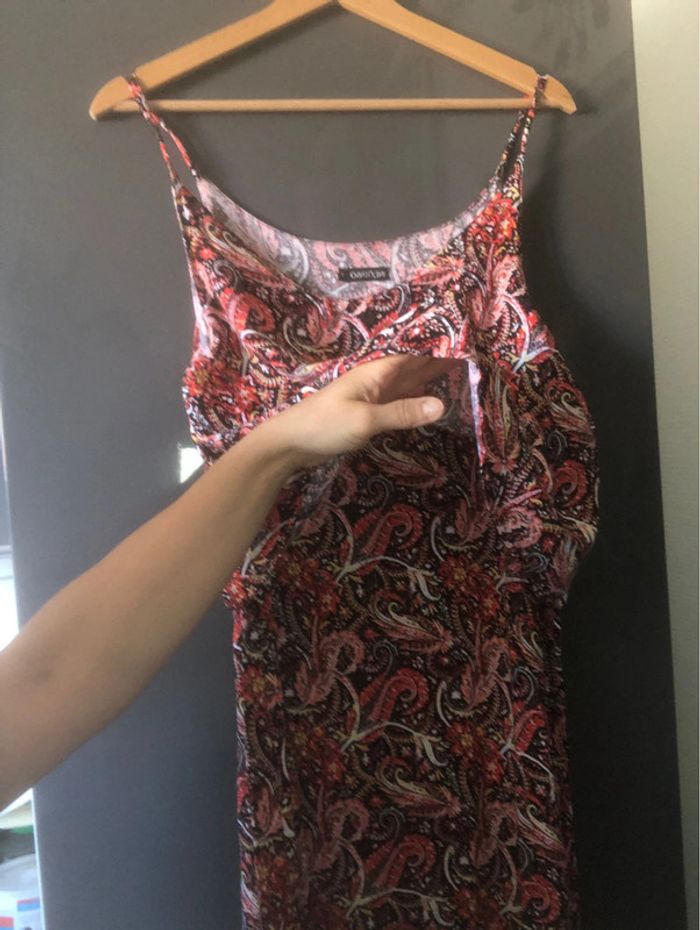 In extenso - Longue robe à bretelles femme taille M - photo numéro 3