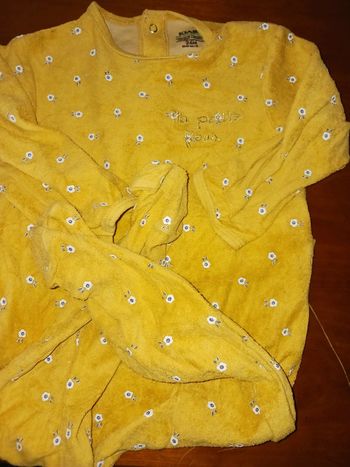 Pyjama velours 24 mois