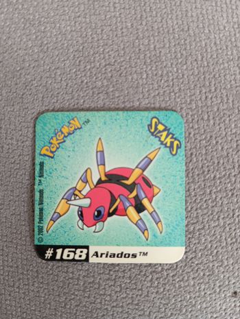 Magnet Pokémon Staks N°168 Ariados