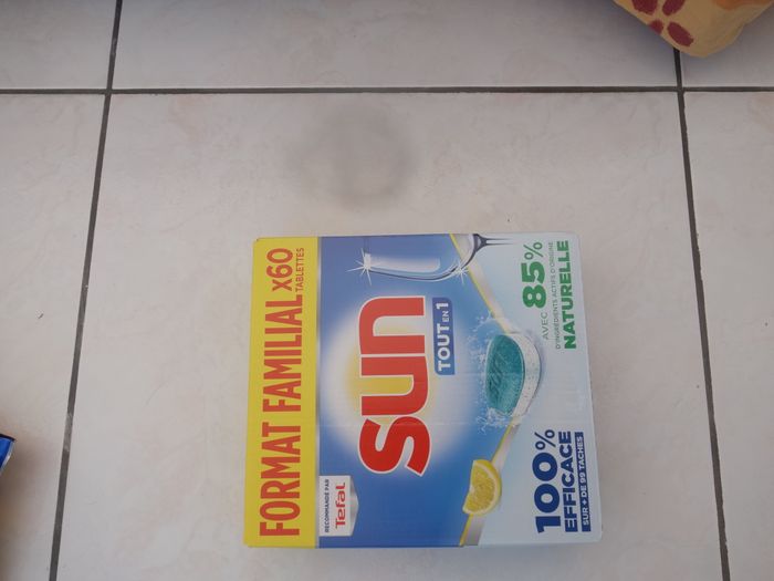 Dosettes vaiselle SUN neuve pack de 60