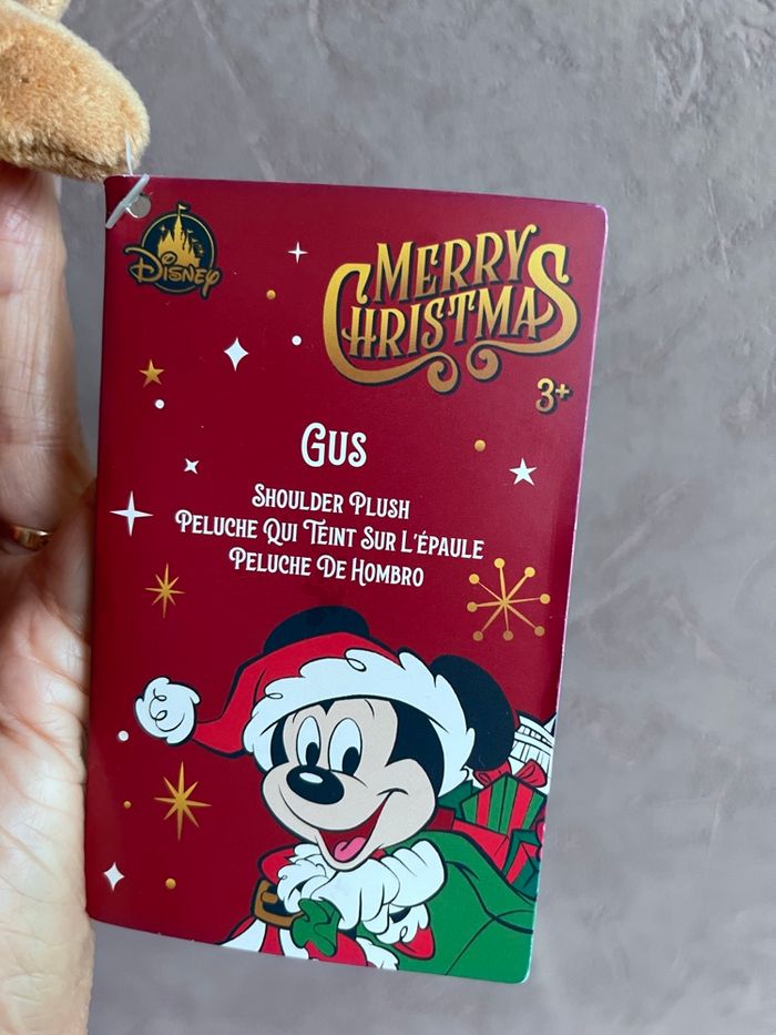 Peluche épaule / shoulder Gus de Cendrillon neuve - photo numéro 4