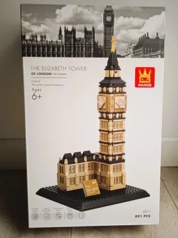 The Elizabeth Tower of London.