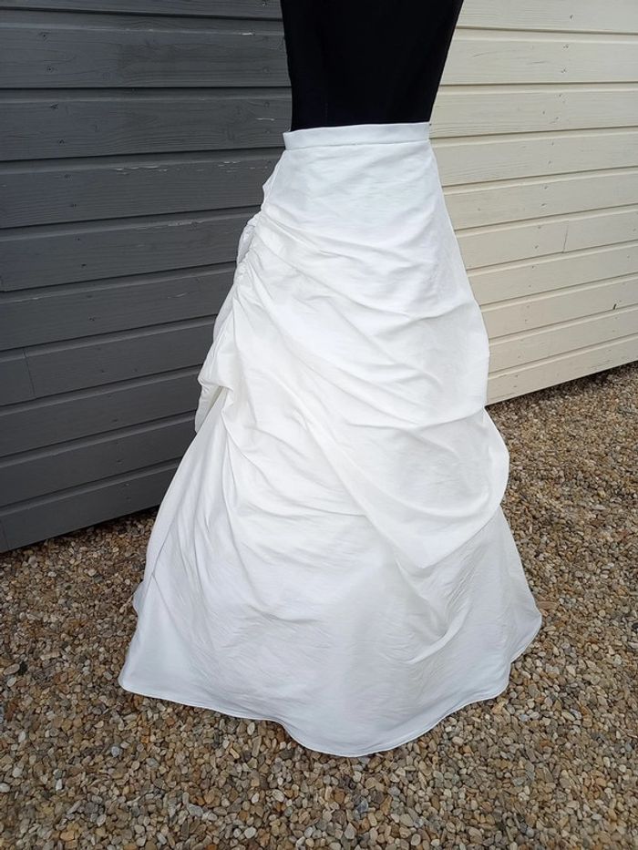 jupe de robe de mariée