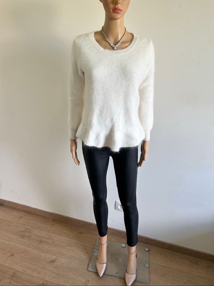 Pull crème tout doux la p’tite étoile taille 2 TBE - photo numéro 3
