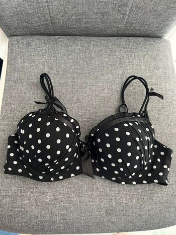 Soutien gorge à pois