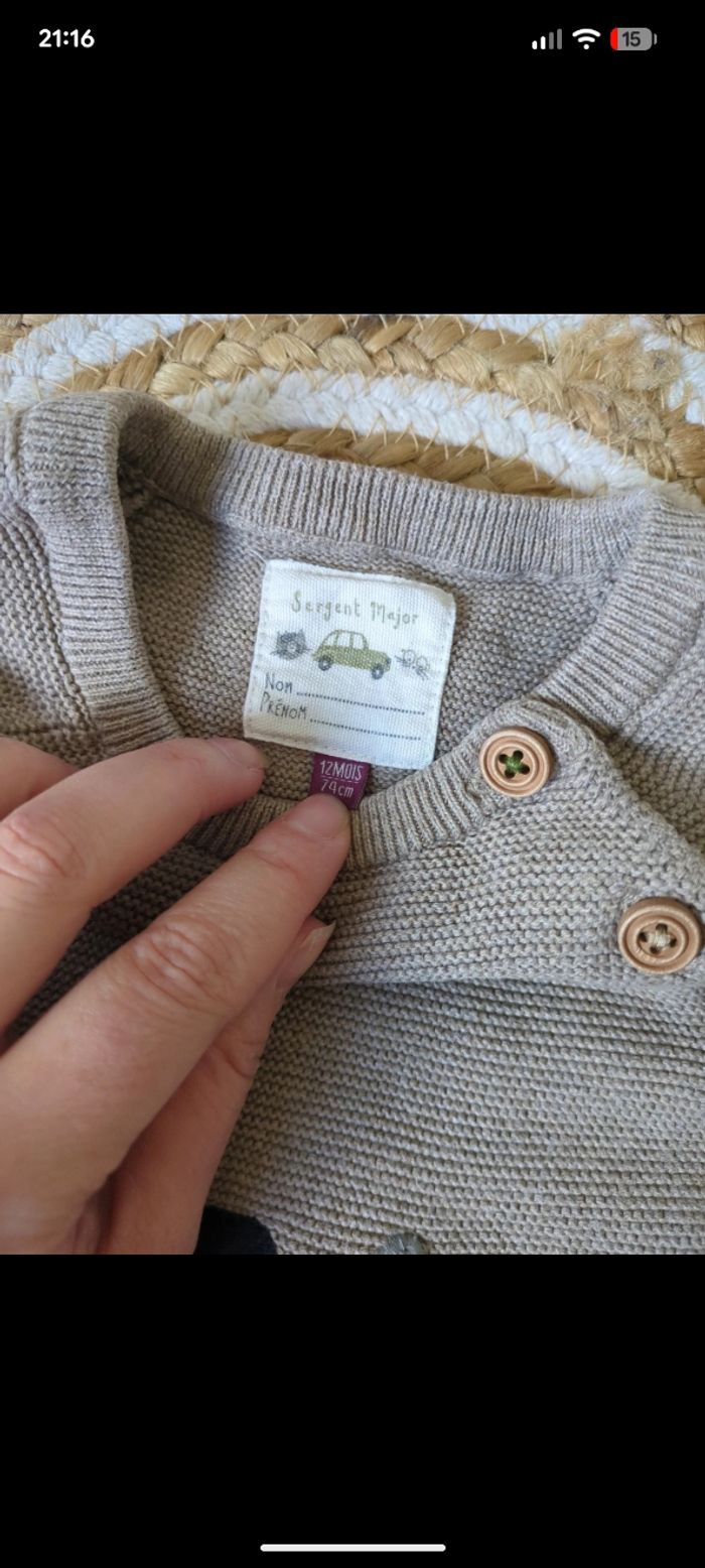 Pull 12 mois - photo numéro 2