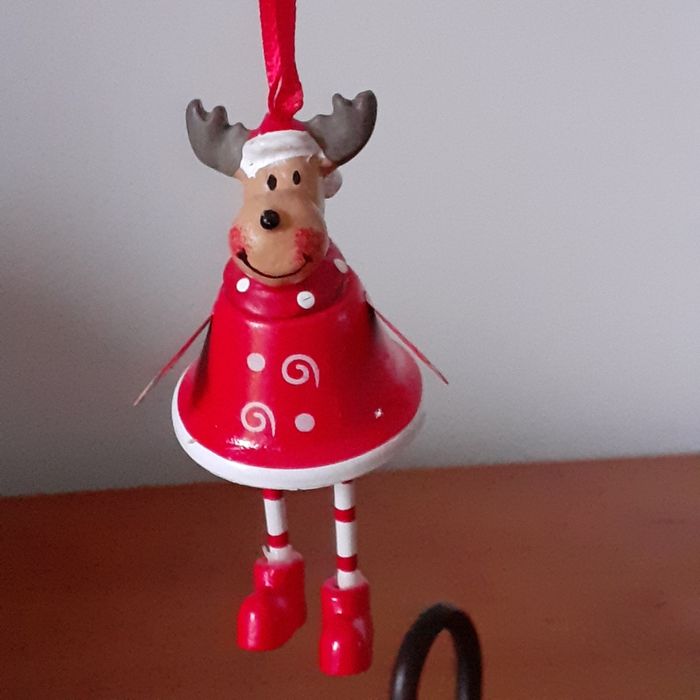 Noël: 2 figurines Petit Renne à suspendre - photo numéro 3