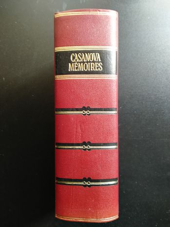 Livre CASANOVA MEMOIRES 1967, adaptation de Jacques MARCIREAU, édition BAUDELAIRE