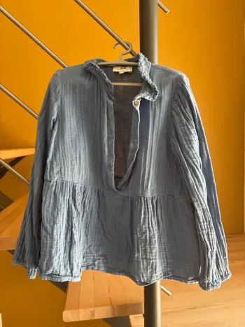 Chemise en gaz de coton