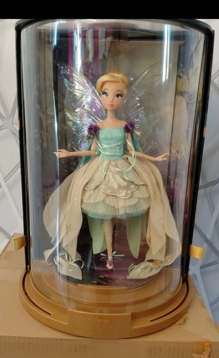 Poupée Clochette Disney Designer Collection série Dance en édition limitée, Peter Pan, 30,5 cm - photo numéro 4