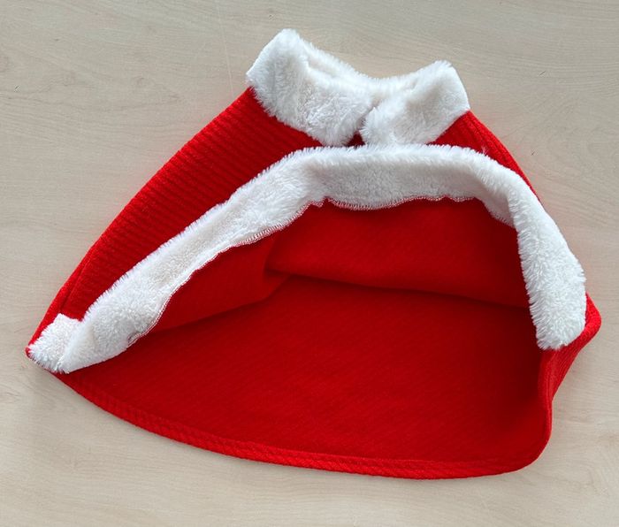 Cape / poncho fille Noël 2 ans - photo numéro 2